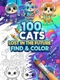 100 Cats Lost in the Future Find & Color
