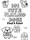 101 Cute Playland Dogs: Find & Paint