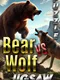 Bear vs. Wolf Jigsaw Puzzle