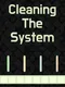 Cleaning the System