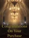 Congratulations On Your Purchase