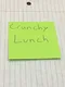 Crunchy Lunch