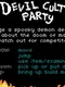 Devil Cult Party