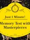 Just 1 Minute! Memory Test with Masterpieces