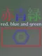 Red, Blue, and Green