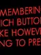 Remembering Which Buttons Take However Long to Press
