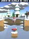 Santa in search of toys