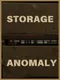 Storage Anomaly