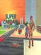 Superhero Captain Robot Flying Newyork City War