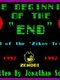 The Beginning of the End