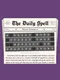 The Daily Spell