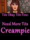 Tits Okay Tits Fine: Need more Tits creampie