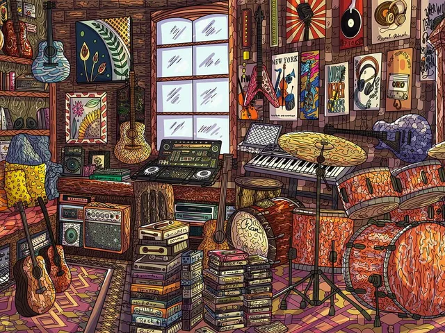 100 Music Cats