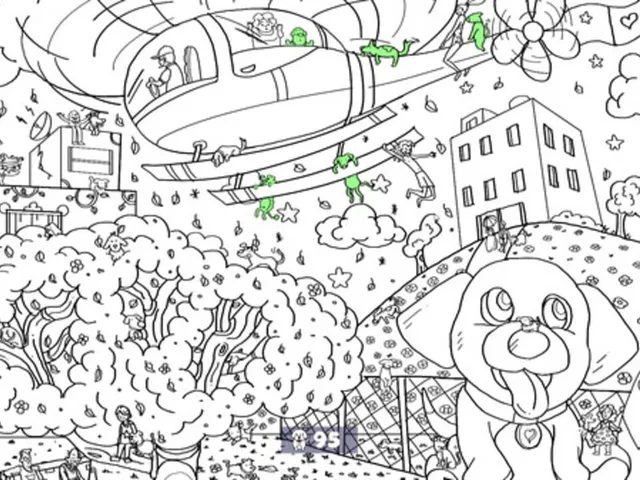 101 Cute Dogs: Find & Paint