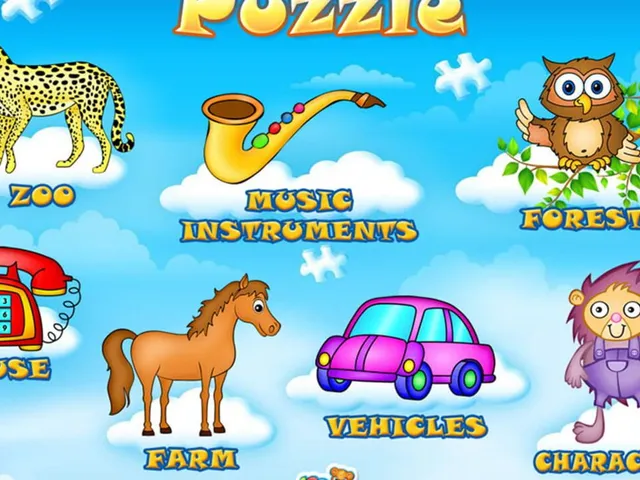123 Kids Fun Puzzle Blue