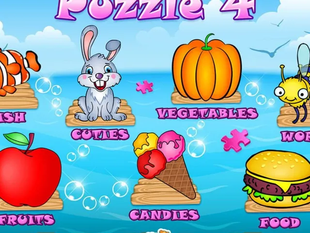 123 Kids Fun Puzzle Gold