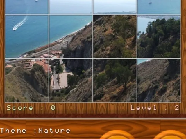 15 Puzzle Slide