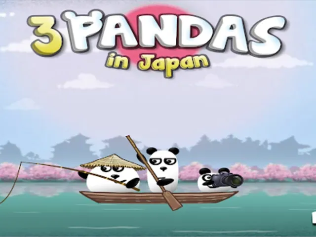 3 Pandas in Japan