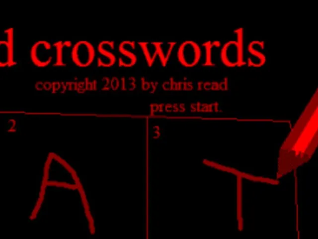 3D Crosswords