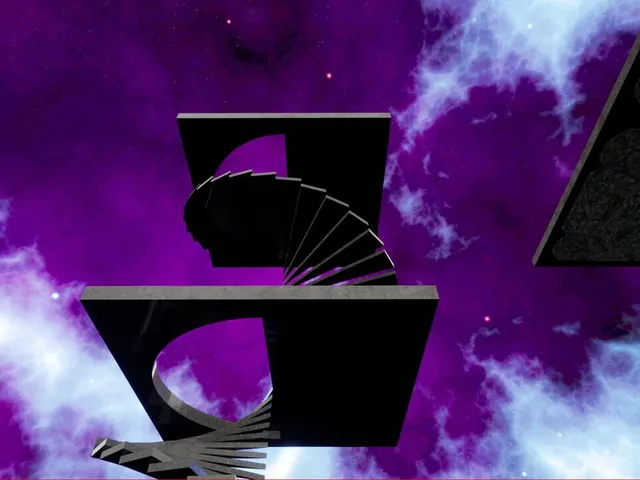 3d Maze In Space