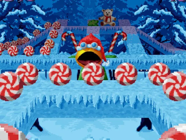 3D Maze Man: Adventures in Winter Wonderland