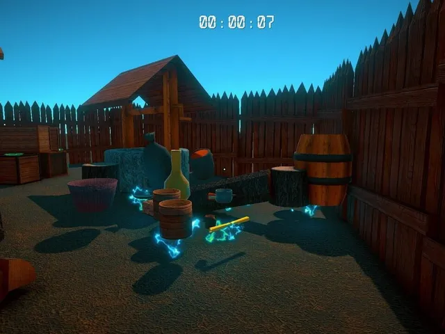 3D Puzzle: Courtyard