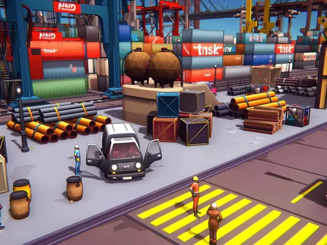 3D Puzzle: Harbor