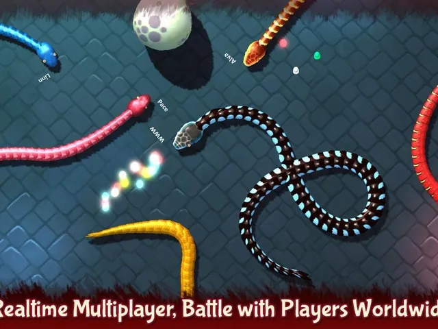 3D Snake . io