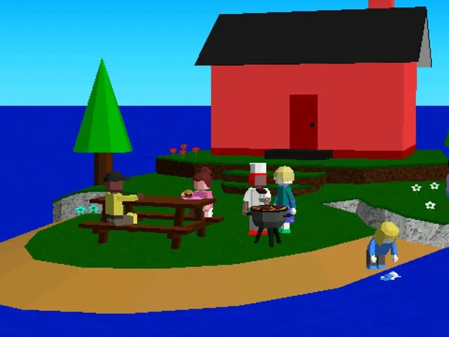 3D Workers Island