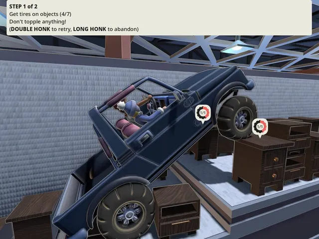 4x4 in a Furniture Store
