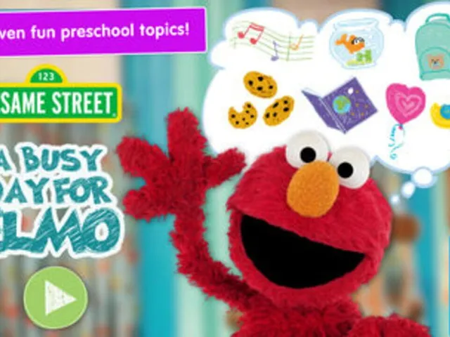 A Busy Day for Elmo: Sesame Street Video Calls