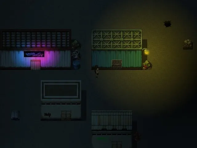 A Dark World: The Glowing City