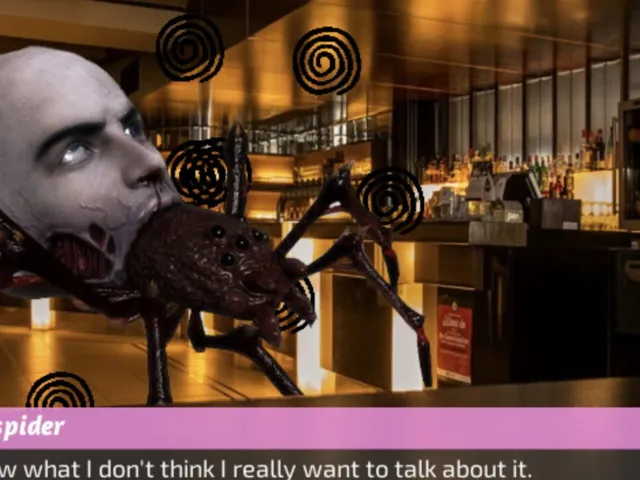 A Horrible Evil Spider Head Love Story