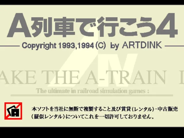 A-Ressha de Ikou 4