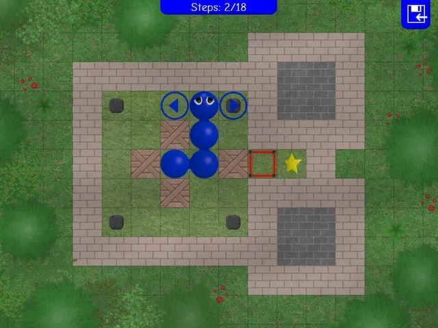 A Snake in a Maze