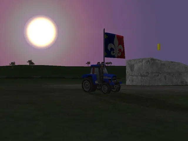 A tractor