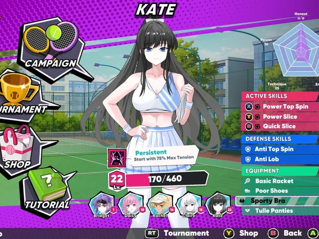 Academy Love Saga: Tennis Angels EX