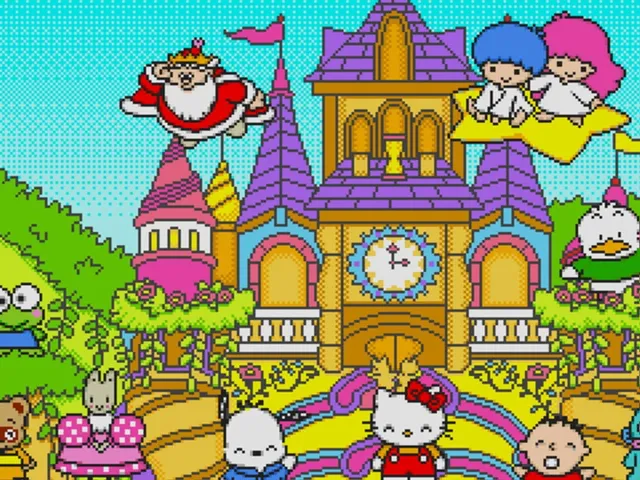 Ai to Yume no Kuni Sanrio Puroland Asobinagara Oboeyou! Hiragana Katakana