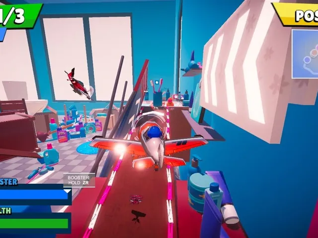 Airplane Race Simulator 2 Player Game