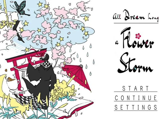 All Dream Long A Flower Storm