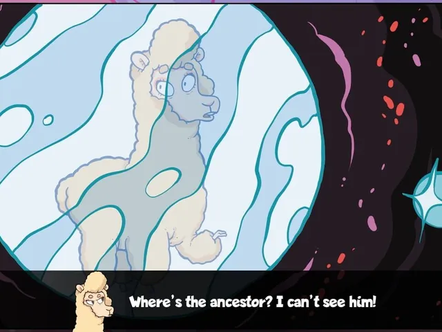Alpaca Wonders Why