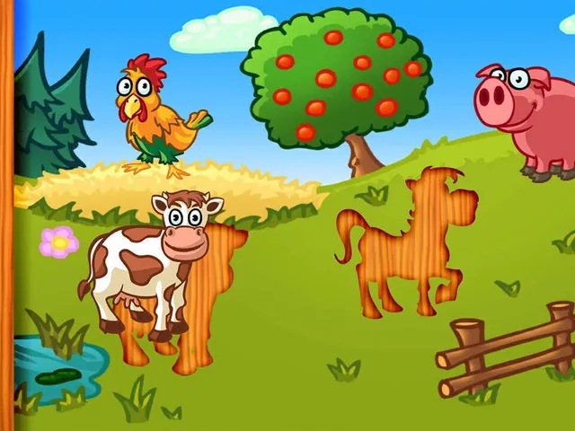 Animal Puzzle: Preschool Learning Game for Kids and Toddlers