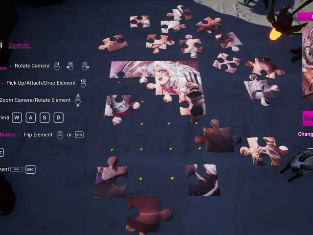 Anime Fantasy Jigsaw Puzzle 3D