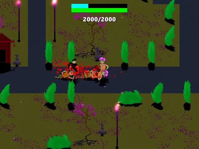 Anime Fight in the Arena of Death