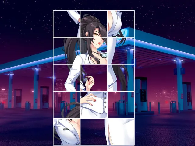 Anime Gas Station