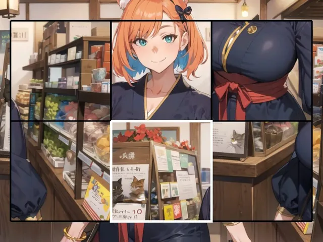 Anime Girls: Naughty Neko