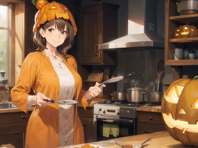 Anime Girls: Puffy Pumpkin