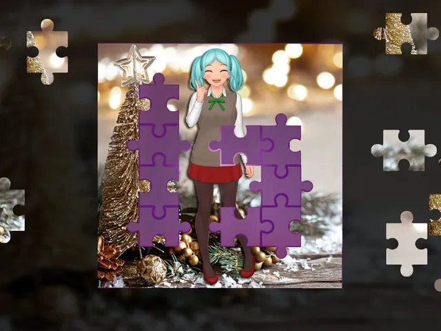 Anime Jigsaw Girls: Christmas
