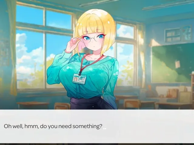 Anime School Love: Her Teacher's Secret Lesson