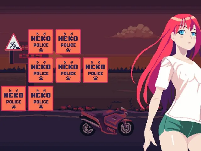 Anime Sunset Ride